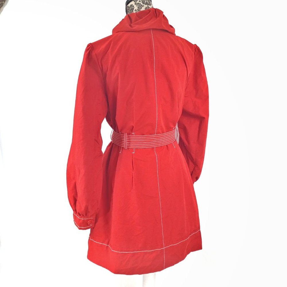 ESPRIT Trench Coat Double Breasted Cotton Blend  XL - Picture 4 of 4